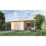WEKA 321 Dřevěný zahradní domek 508 x 237 x 206 cm – Sleviste.cz
