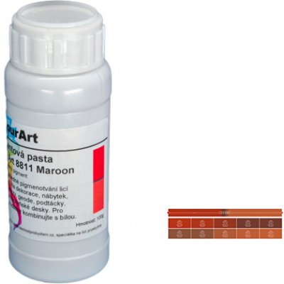 PourArt Pigmentová pasta Solid Art 8811 Maroon 100 g – Sleviste.cz