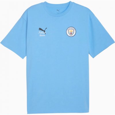 Puma Man City Men Mcfc LW KS Graphic T-Shirt Team Light Blue – Sleviste.cz