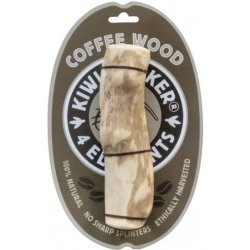 KIWI WALKER Hračka pes 4Elements Coffee Wood dřevo XL