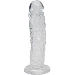 Alive Empire Extra Slippery Jelly Dildo Transparent – Zboží Mobilmania