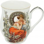 Home Elements Porcelánový hrnek Mucha světlý 350 ml – Zboží Mobilmania