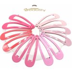 Sponky do vlasů - růžový mix, 12 ks – Sleviste.cz