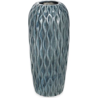 Váza porcelán 36cm šedomodrá II.JAKOST – Hledejceny.cz