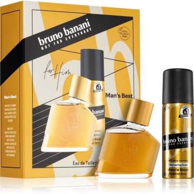 Bruno Banani Man's Best EDT 30 ml + deospray 50 ml dárková sada