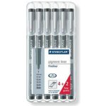 Staedtler 308 černý 6 ks – Zboží Mobilmania