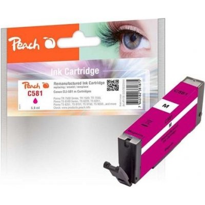 Peach Canon CLI-581, magenta, 5,6ml | 320444