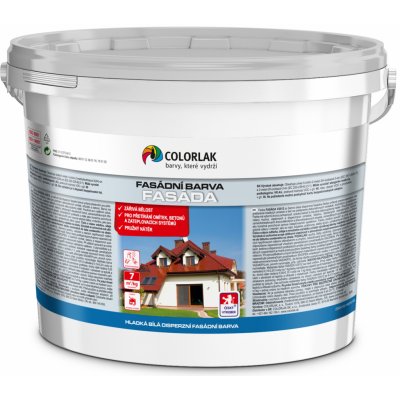 Colorlak ProExteriér Fasáda hladká disperzní fasádní barva 7kg – Zbozi.Blesk.cz