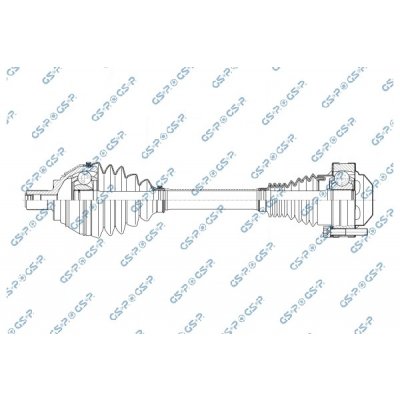 Hnací hřídel - poloosa GSP 203380OL | Zboží Auto