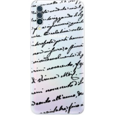 iSaprio Handwriting 01 Samsung Galaxy A50 černé