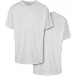 Organic Basic Tee 2-Pack white+white