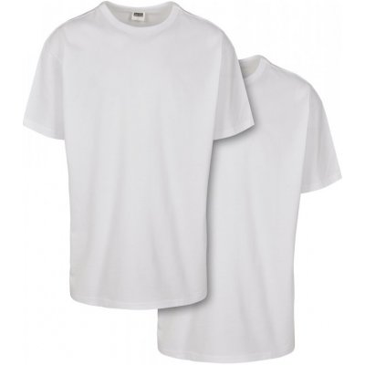 Organic Basic Tee 2-Pack white+white