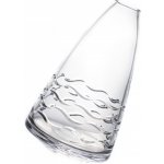 Křišťálová váza šikmá, RIVULET, Gold Crystal, 33 cm – Zboží Dáma