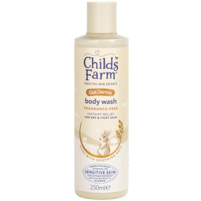 CHILDS FARM OatDerma bublinková koupel bez parfemace 250 ml – Zboží Dáma