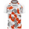 Fotbalový dres sada 18 fotbalových dresů givova Army bílá/oranžová 0301 M