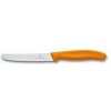 Pracovní nůž Nůž na rajčata, 11 cm - oranžový