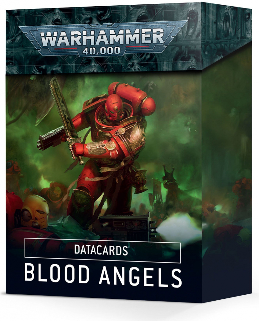 GW Warhammer 40k Datacards Blood Angels