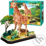 CubicFun 3D puzzle Zvířecí kamarádi Žirafa 43 ks – Zboží Mobilmania