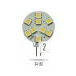 Wojnarowscy G4 LED 12V 1,8W 9LED Studená bílá 30mm – Hledejceny.cz