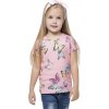 Dětské tričko Winkiki Dívčí tričko BUTTERFLY MOTÝLCI krátký rukáv růžová