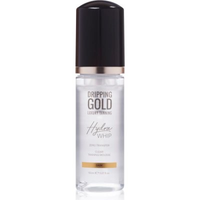 Dripping Gold Průhledná samoopalovací pěna Dark (Self-tanning Foam) 150 ml – Sleviste.cz