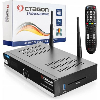 Octagon SF8008 SUPREME Combo 4K UHD – Hledejceny.cz