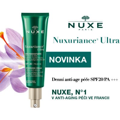 Nuxe Nuxuriance Ultra Replenishing Cream SPF20 denní pleťový krém 50 ml – Hledejceny.cz
