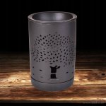 Dedra aroma lampa keramická 14,5 cm strom bílý – Zboží Dáma