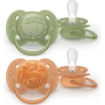 Philips Avent Ultrasoft dudlík Neutral 2 ks SCF093/06 – Zboží Mobilmania
