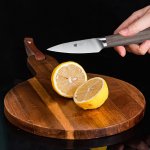 Swityf kuchyňské nože Nůž na zeleninu ořechové dřevo 9 cm