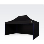 BRIMO Párty stánky 3x4,5m se 3 stěnami Černá E. Ocel – Zboží Dáma