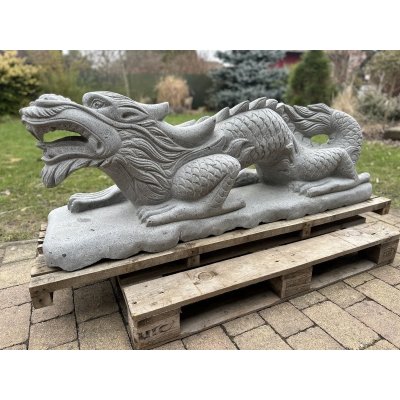 Kamenná socha draka Naga 150 cm – Zboží Mobilmania