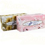 Linteo papírové kapesníčky s balzámem v krabičce 3-vrtsvé 90 ks – Zboží Dáma
