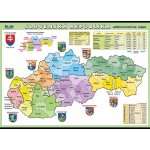 nakladatelství Kupka Slovenská republika - administrativní mapa XXL (140x100 cm) – Hledejceny.cz