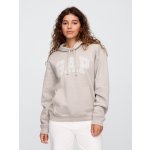 GAP mikina s logem šedá – Zboží Dáma