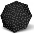 Doppler Magic Fiber Soul deštník dámský skládací plně automatický černý