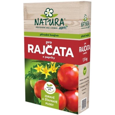 AGRO CS NATURA Přírodní hnojivo pro rajčata a papriky 1,5 kg – Hledejceny.cz