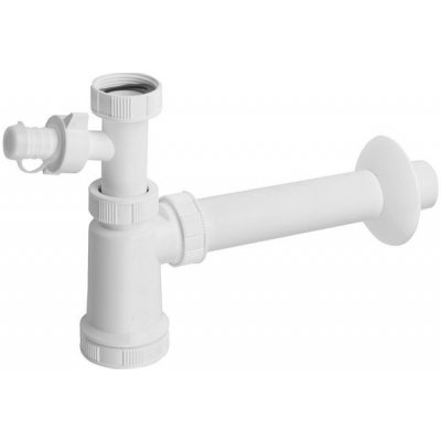 Brucker Umyvadlový sifon s odbočkou 5/4", DN40, bílá 151.110.0 – Zbozi.Blesk.cz