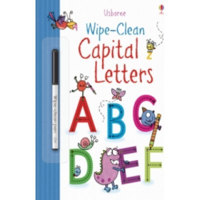 Wipe-Clean Capital Letters – Zboží Mobilmania