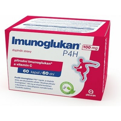 Pleuran Imunoglukan 100 mg P4H 60 kapslí – Zboží Dáma