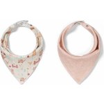 BabyOno Dětský bryndáček/šátek 2D sada Farma, béžová – Zboží Dáma