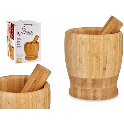 Kinvara Dřevěný hmoždíř SOLIS, Ø 11 cm – Hledejceny.cz