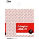 Optys 1256 Kniha přání a stížností A4 nepropisující 32 listů – Zboží Živě