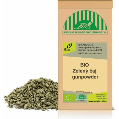 Wild Herbs Zelený čaj gunpowder BIO 250 g – Zbozi.Blesk.cz