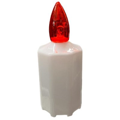 Kinekus Svíčka/kahanec UH led červená + monočlánek KLC KIN1157464 – Hledejceny.cz