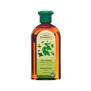 Green Pharmacy Hair Care Nettle šampon pro normální vlasy 0% Parabens Artificial Colouring SLS SLES 350 ml