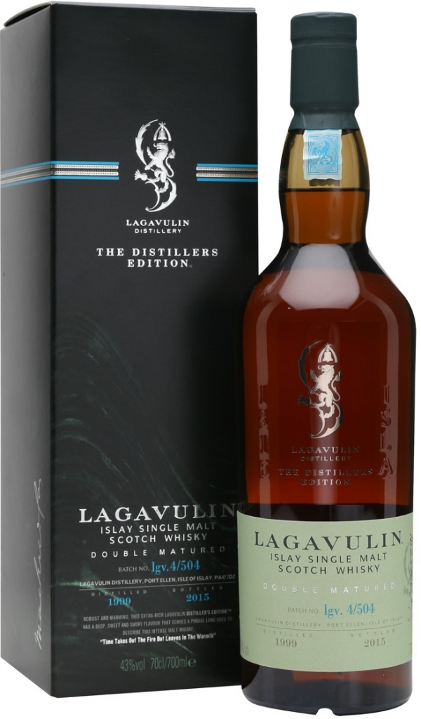 Lagavulin Double Matured Distillers Edition 43% 0,7 l (holá láhev)