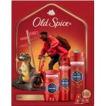 Old Spice Gentleman dárková sada s tuhým deodorantem 50 ml + deodorantem ve spreji 150 ml + sprchovým gelem Captain 250 ml – Zboží Dáma