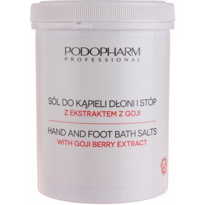 Podopharm koupelová sůl na ruce a nohy s extraktem z goji 1400 g – Hledejceny.cz