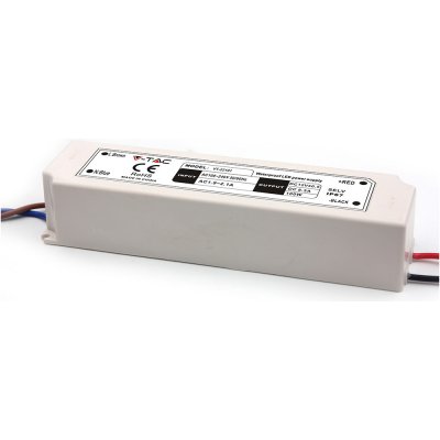 V-TAC Napájecí adaptér pro LED pásky 100W-12V-IP67-plastový VT-22101 – Zbozi.Blesk.cz